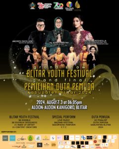 Grand Show Blitar Youth Festival dan Grand Final Pemilihan Duta Pemuda Kabupaten Blitar 2024