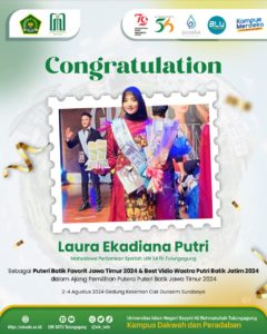 Congratulation Laura Ekadiana Putri